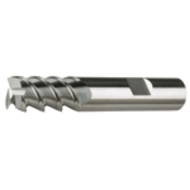 Micro-100 3 & 4 Flute 60 Helix Solid Carbide End Mills - SDH-000-4X